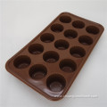 Silicone Chocolate Mould Daisy Shape 15-Cup